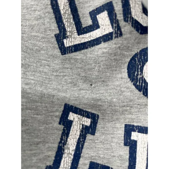 No Boundaries Cropped Sweatshirt Juniors S (3) Used Gray Blue Y2K - Picture 10 of 15